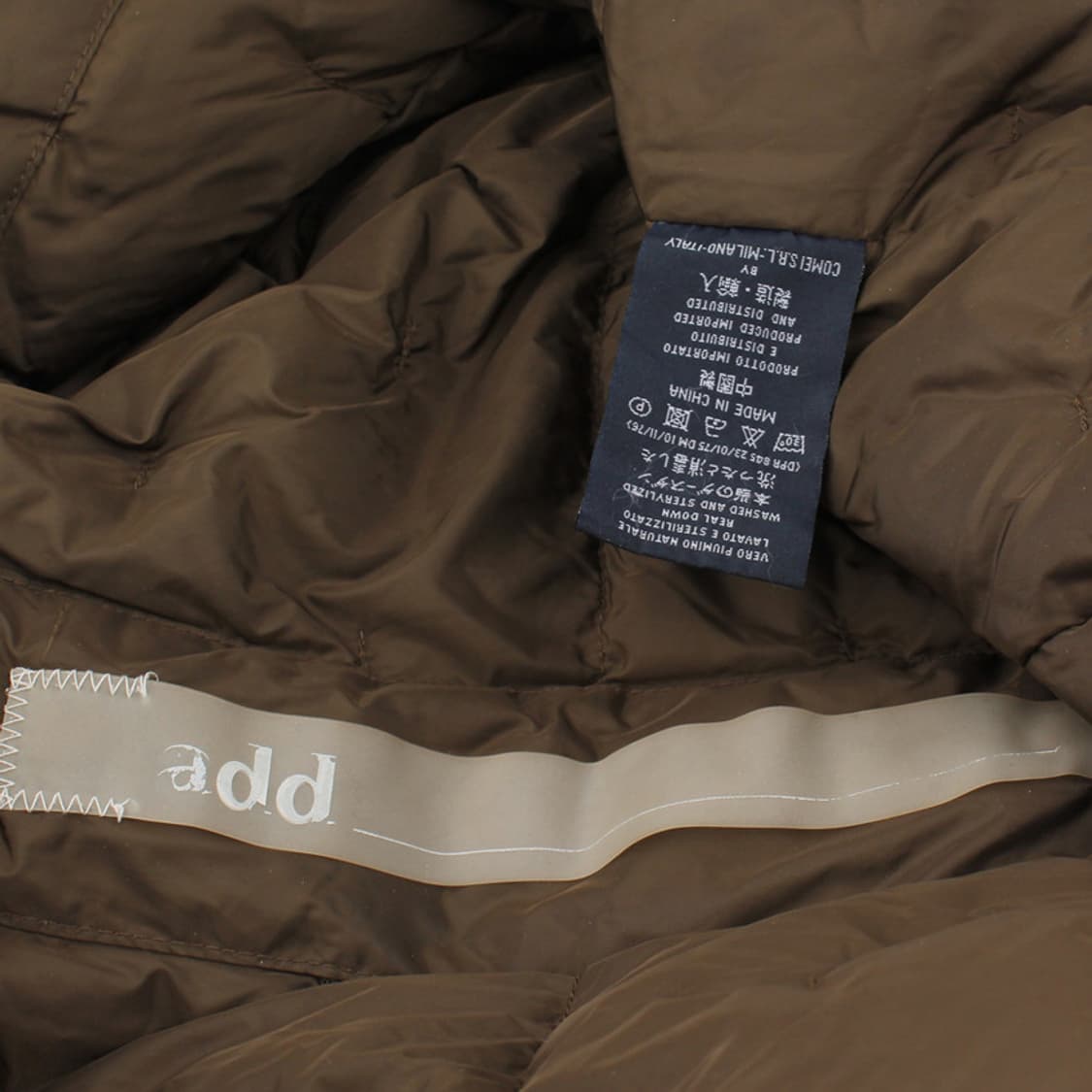 애드 카키 구스다운 경량 롱패딩점퍼(40) 상품이미지5