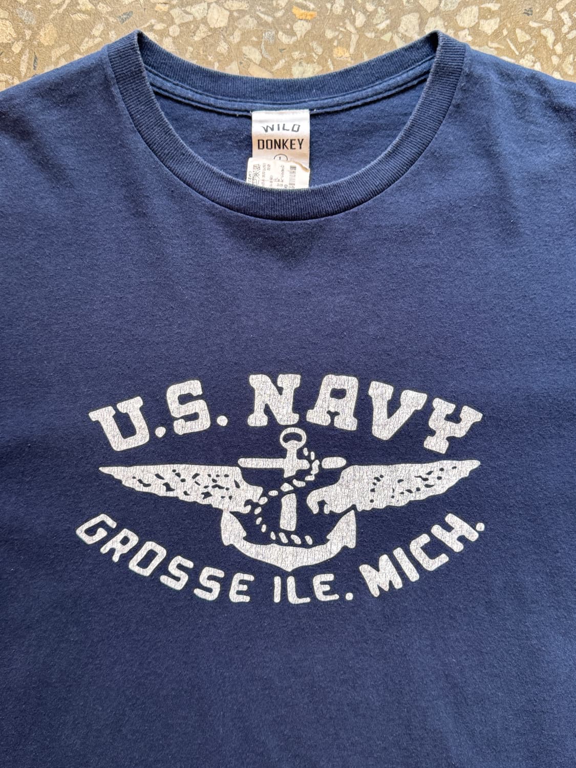 와일드동키 U.S.NAVY 반팔 티셔츠(HT7) 상품이미지2