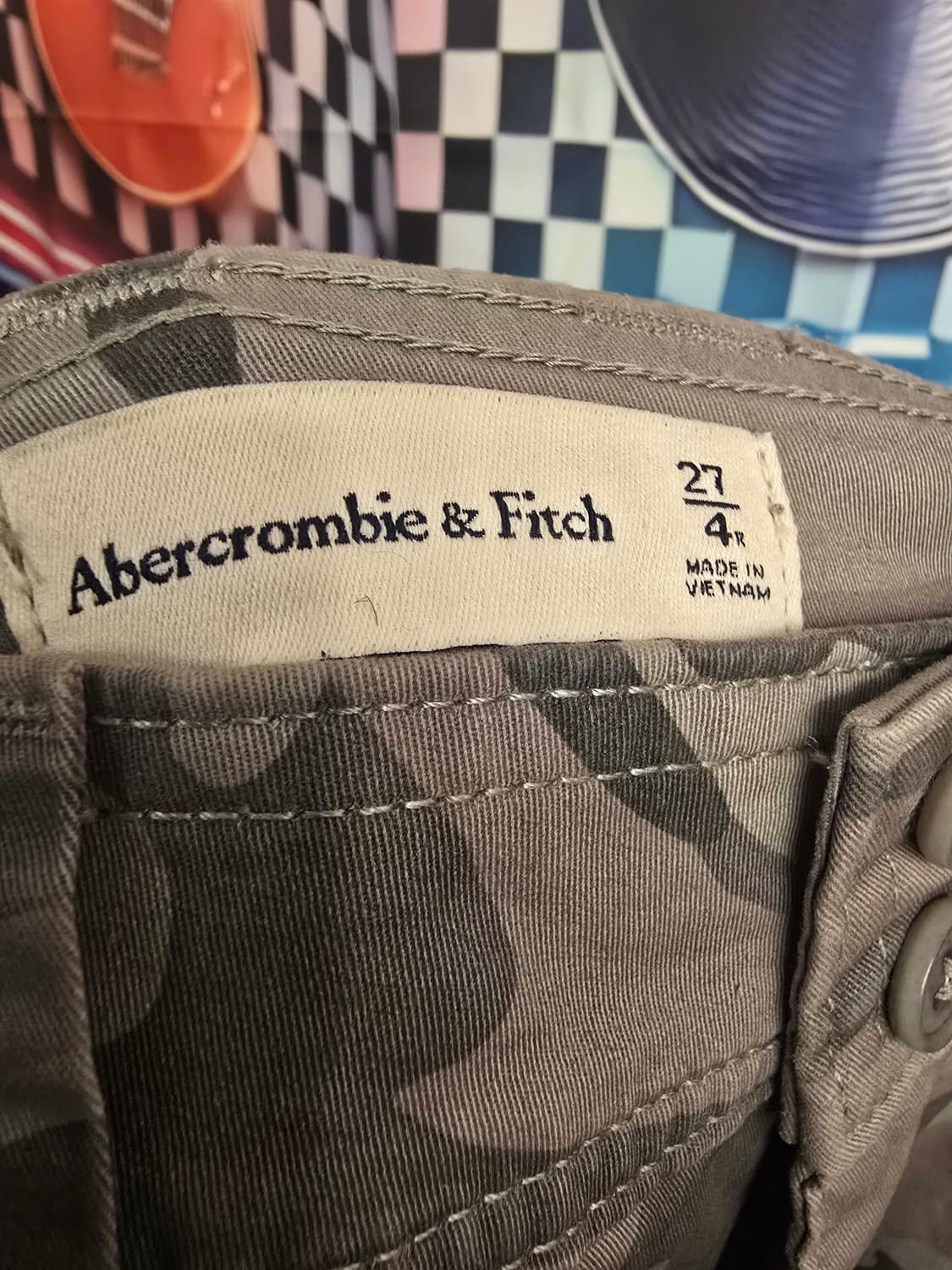 아베크롬비 앤 피치(Abercrombie  Fitch)카모플라주 카고팬츠 상품이미지4