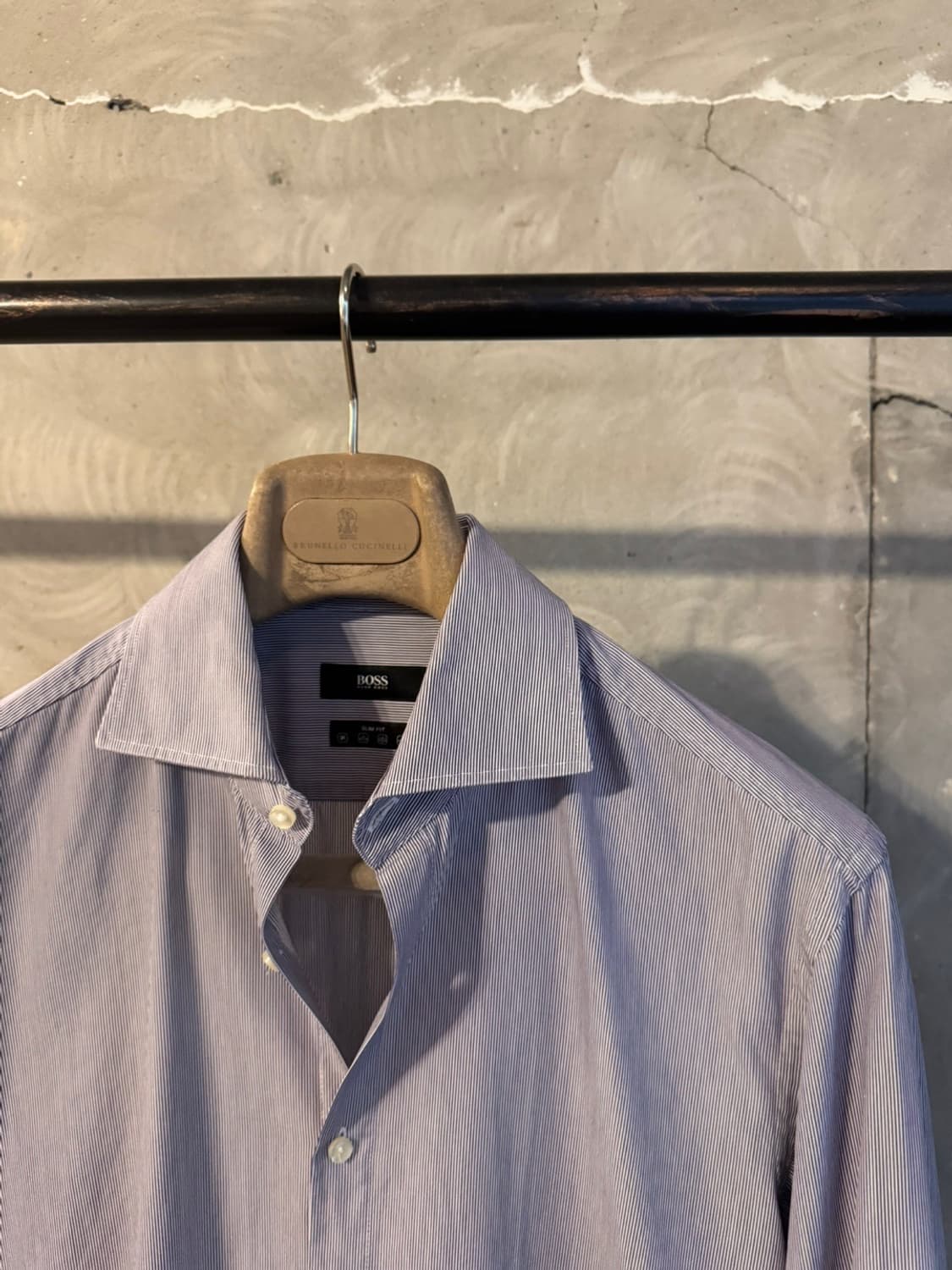 휴고보스 블랙라벨 드레스 셔츠 슬림100 상품이미지8