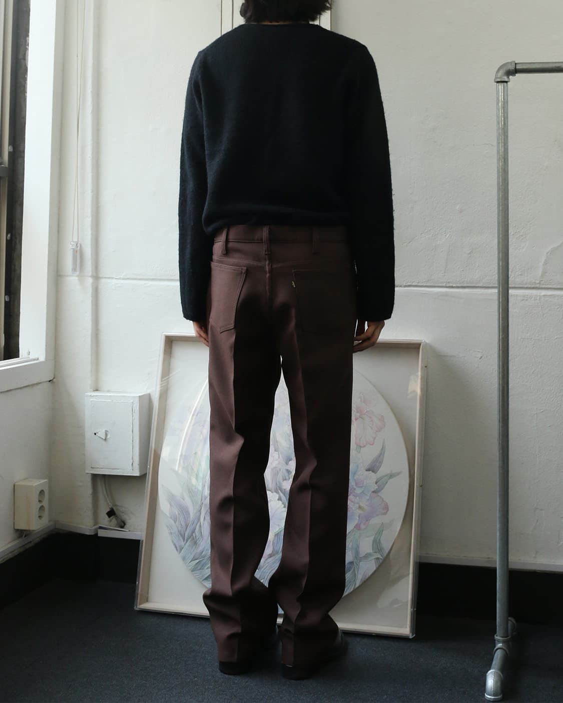 리바이스 517 브라운 스타프레스트 부츠컷 팬츠 상품이미지2