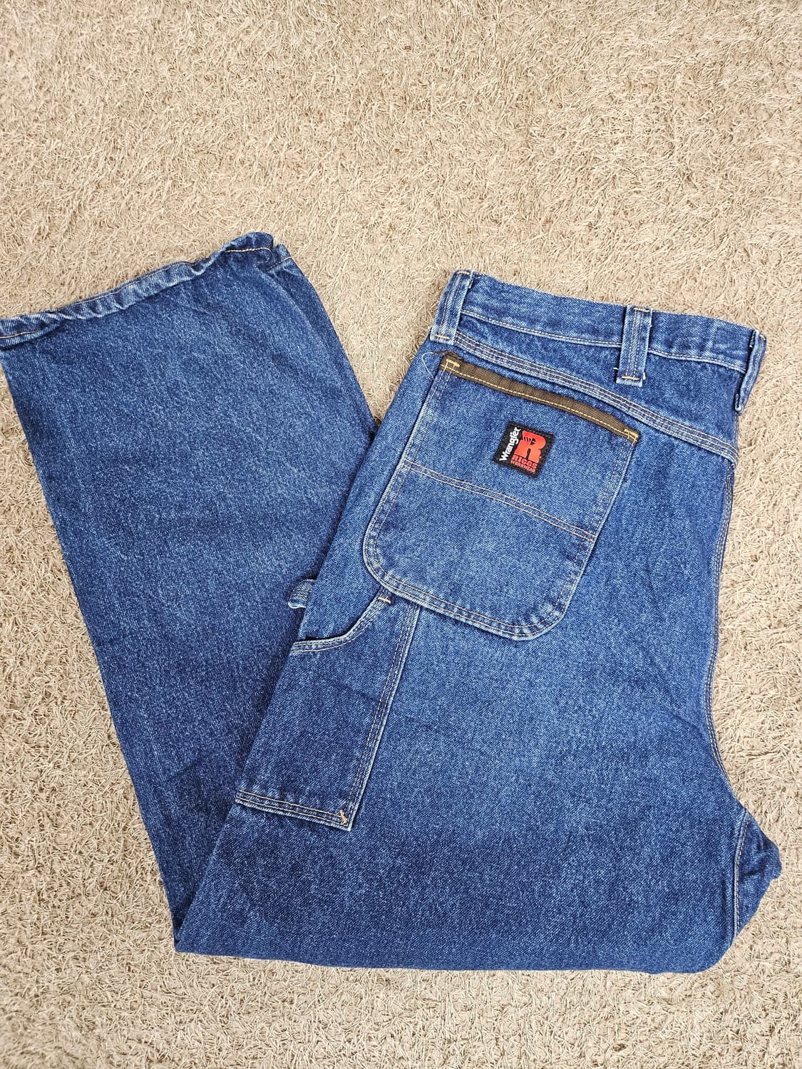 미국판(38)랭글러 RIGGS 워크웨어 카펜더 데님 팬츠 상품이미지2