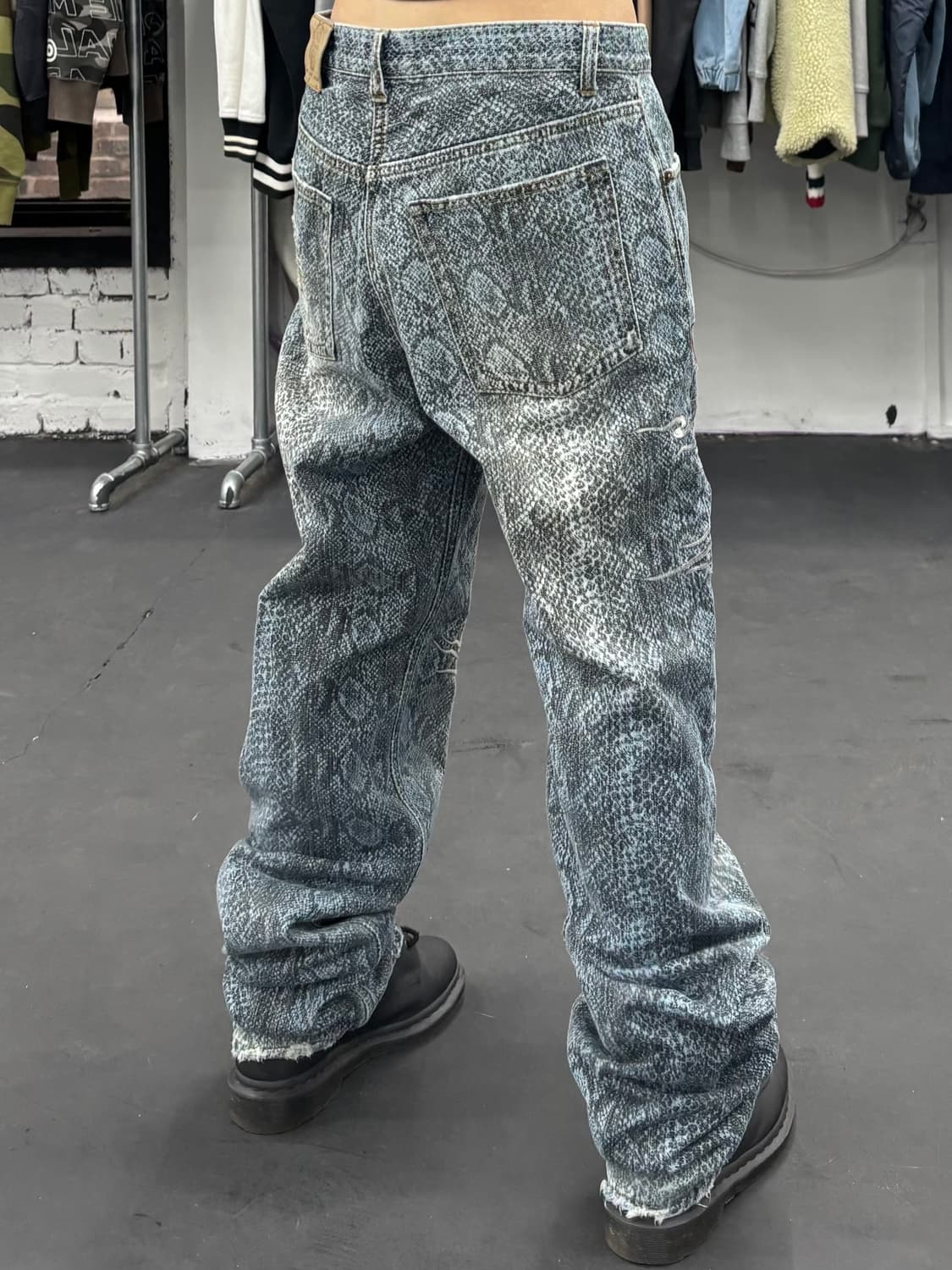 카라쿠리 타마시 오리엔탈 데님팬츠 상품이미지6