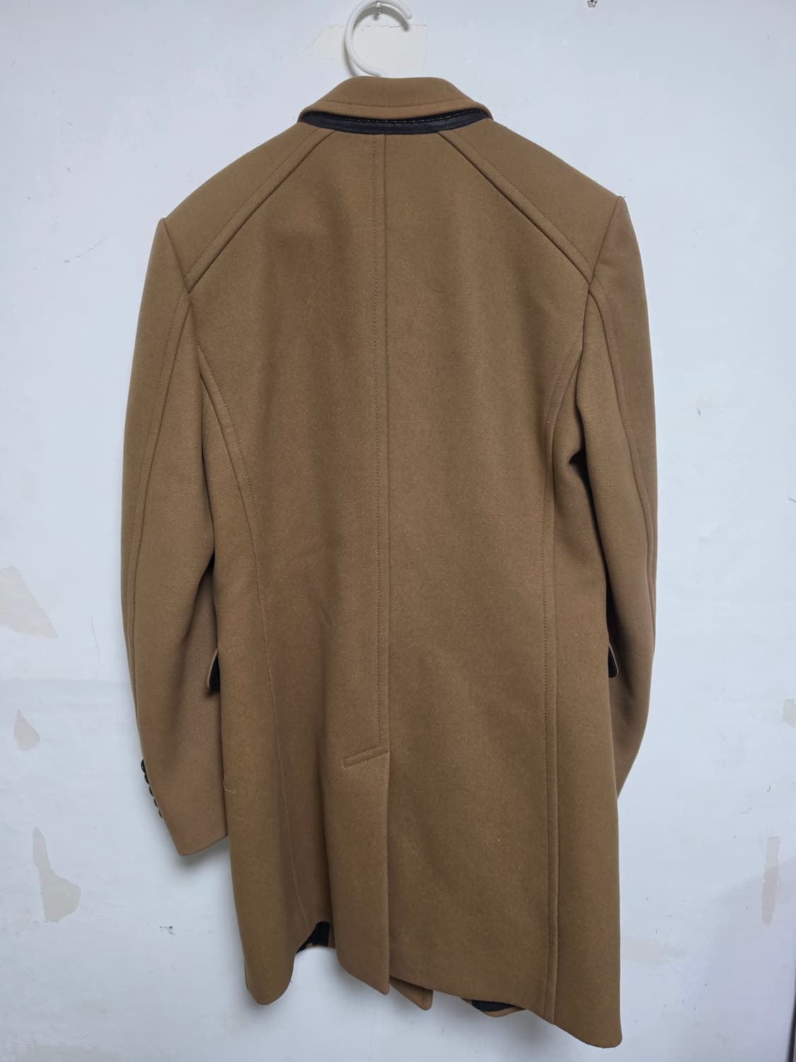 SYSTEM 캐시미어 울 더블 코트 브라운 100 상품이미지2