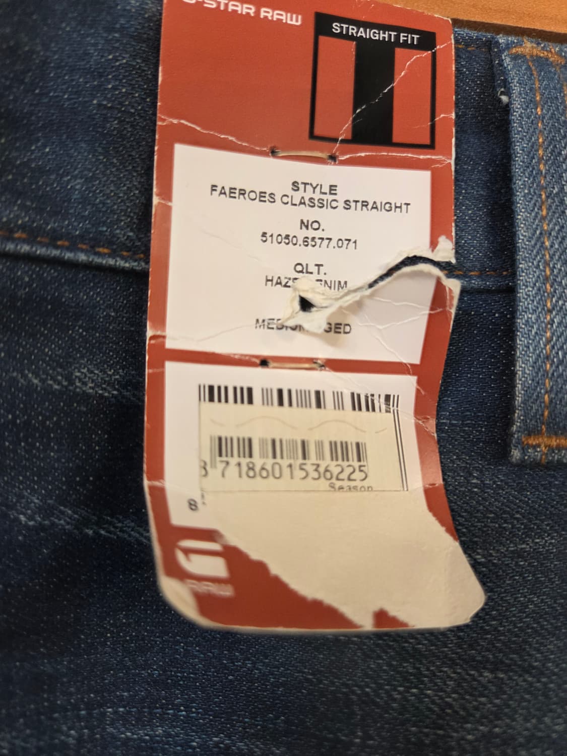 G-STAR 청바지 워크웨어 스타일 데님 팬츠(W31/L32) 상품이미지5