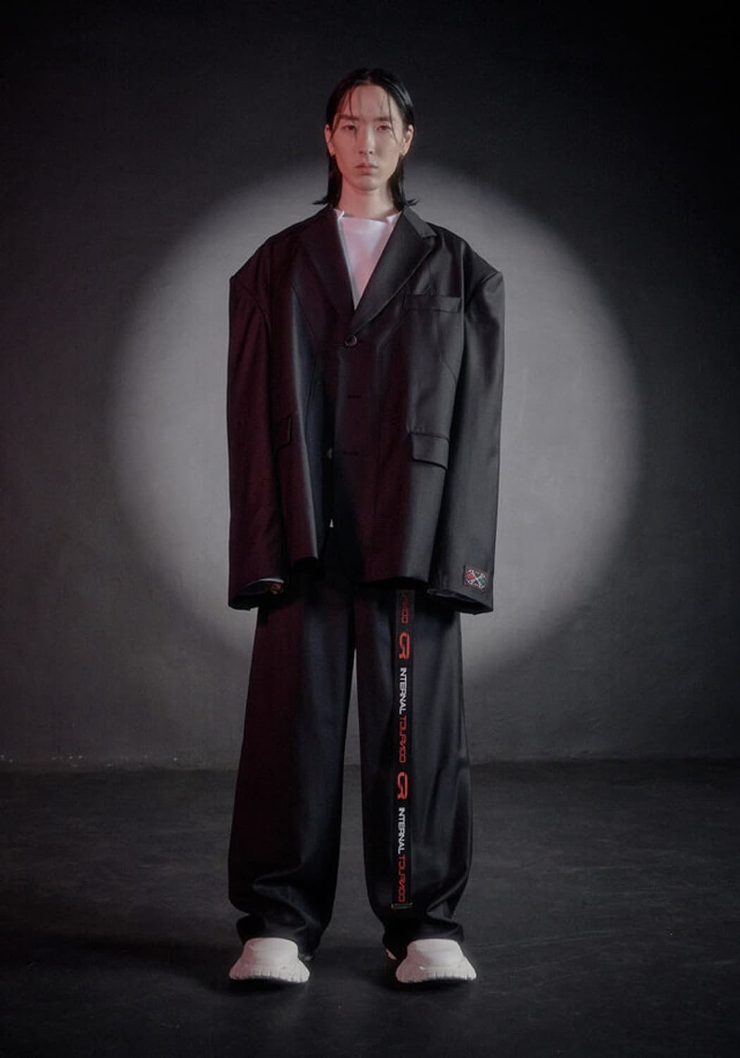 Csc split cut blazer(bk)(2) 상품이미지2