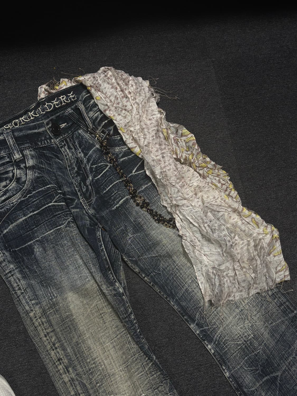vintage morigirl fairy grunge scarf 상품이미지1