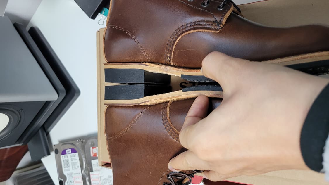 레드윙9422벡맨265 시가브라운 상품이미지2