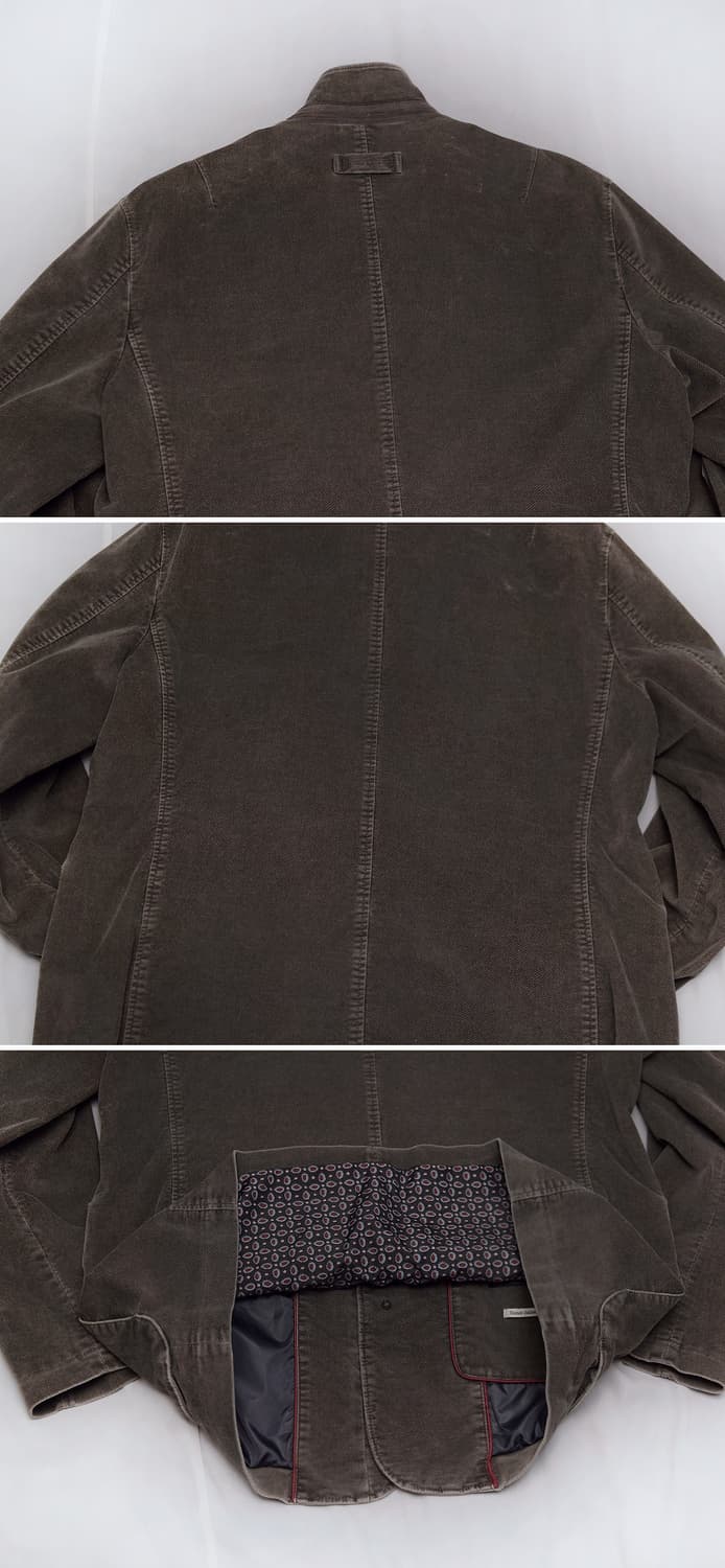 헨리코튼 이탈리안 몰스킨 코튼 가먼트다잉 카파 자켓 (105+) 상품이미지5