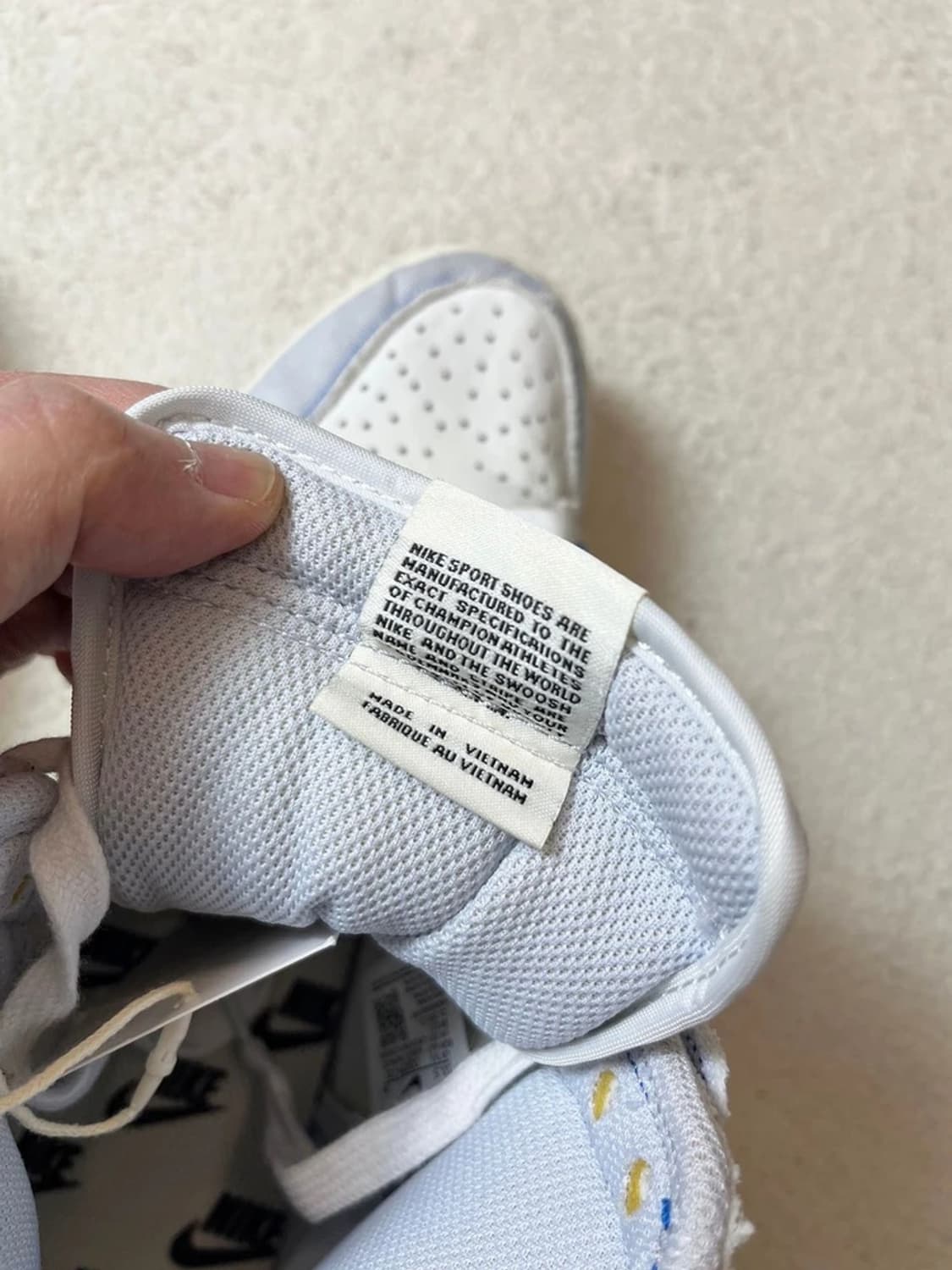 나이키 덩크 하이 1985 블루 데님 스니커즈 A1875 상품이미지9