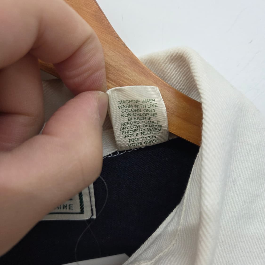 엘엘빈 스트라이프 긴팔 럭비티셔츠 남s 상품이미지5