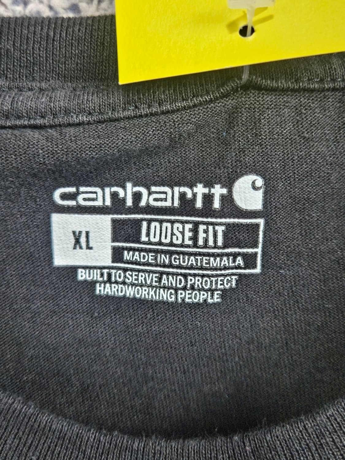 칼하트 체스트 워크 포켓 반팔 티셔츠 ( XL ) / 11507 상품이미지6