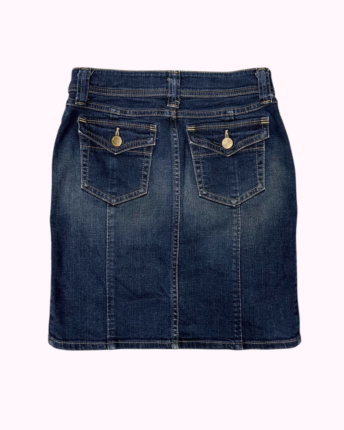 C17 pannel line denim skirt 상품이미지5