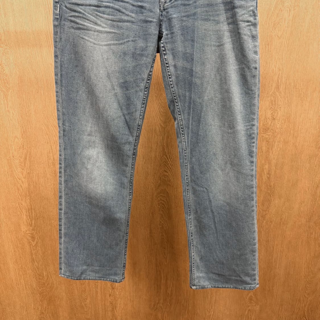 캘빈 클라인 진스 데님 팬츠 워싱 5포켓 버튼업 슬림 스트레이트핏 그레이 상품이미지5