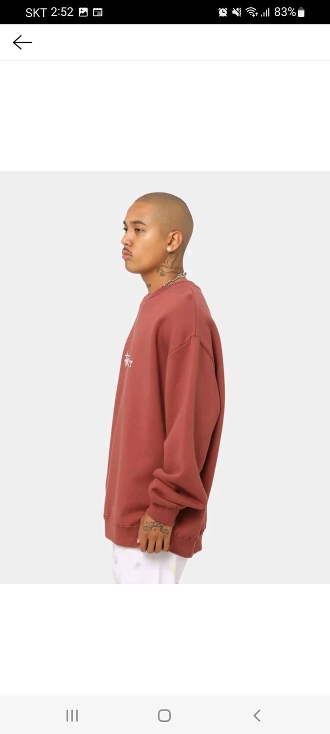 스투시 맨투맨 긴팔 티셔츠( XL사이즈 ) 상품이미지2