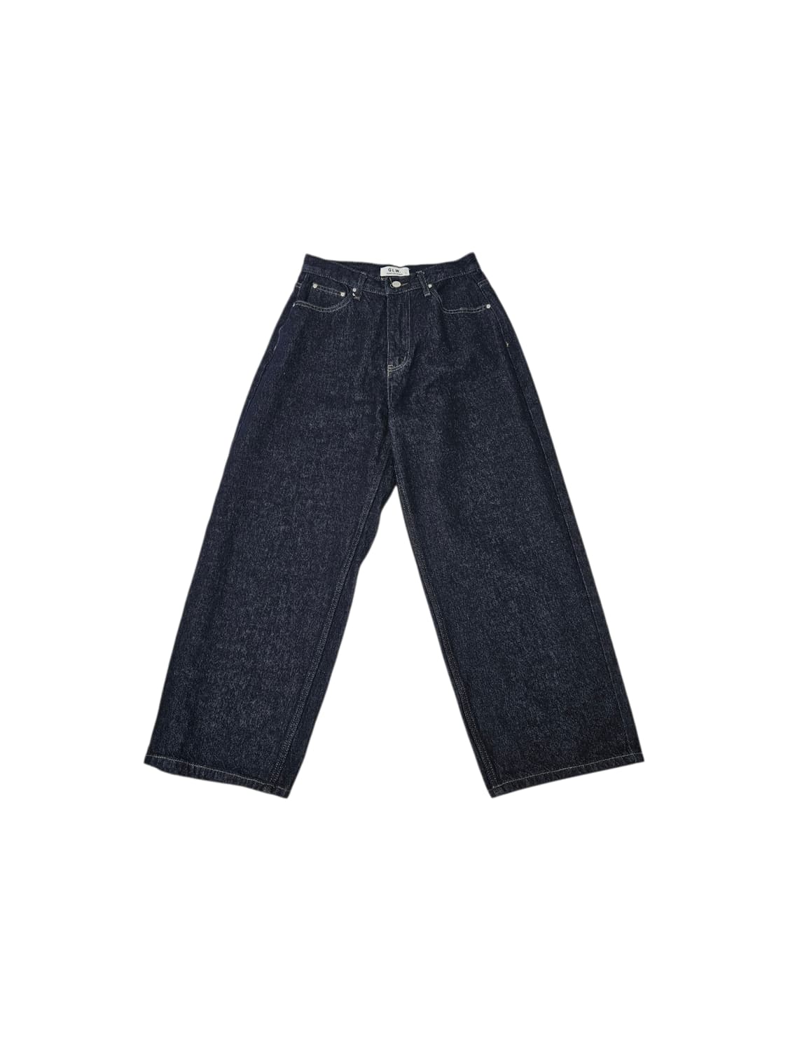 굿라이프웍스 이지 와이드 데님 인디고 S 상품이미지1