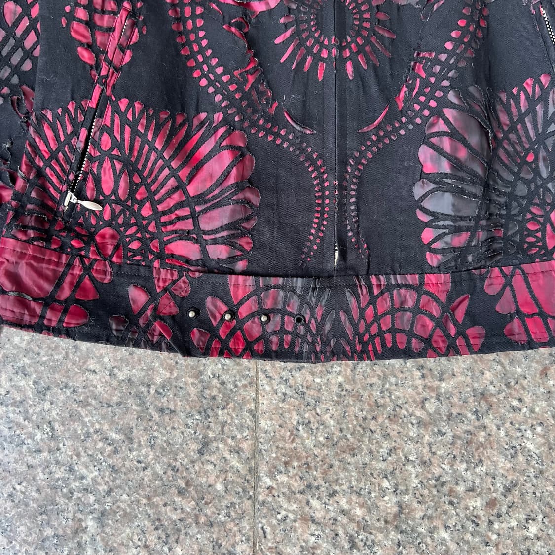 장폴고티에 Femme 커팅 레이스 블루종 상품이미지5