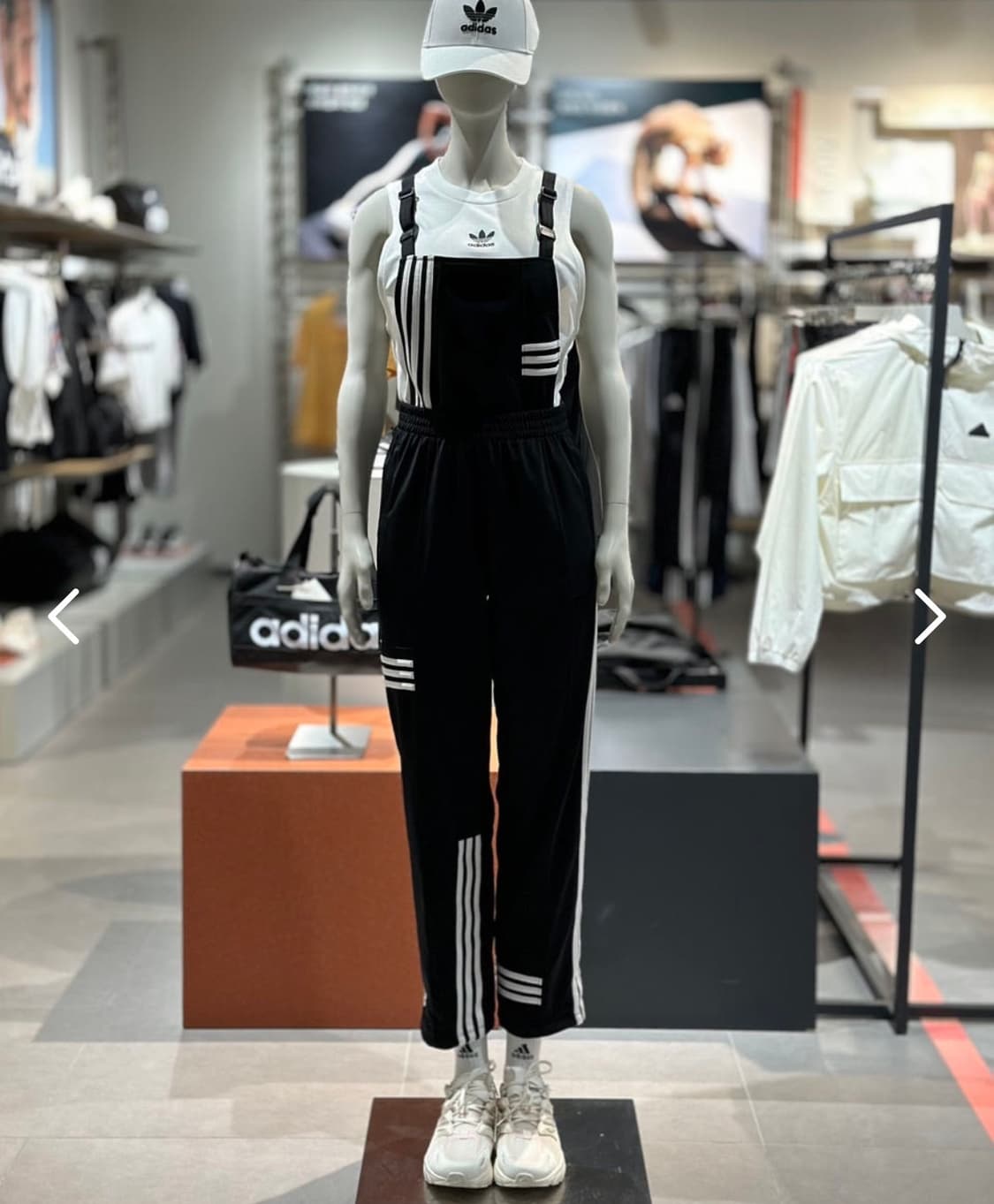 아디다스 오리지널 오버롤 점프수트 덩가리 제니 멜빵 바지 IC2373 상품이미지8
