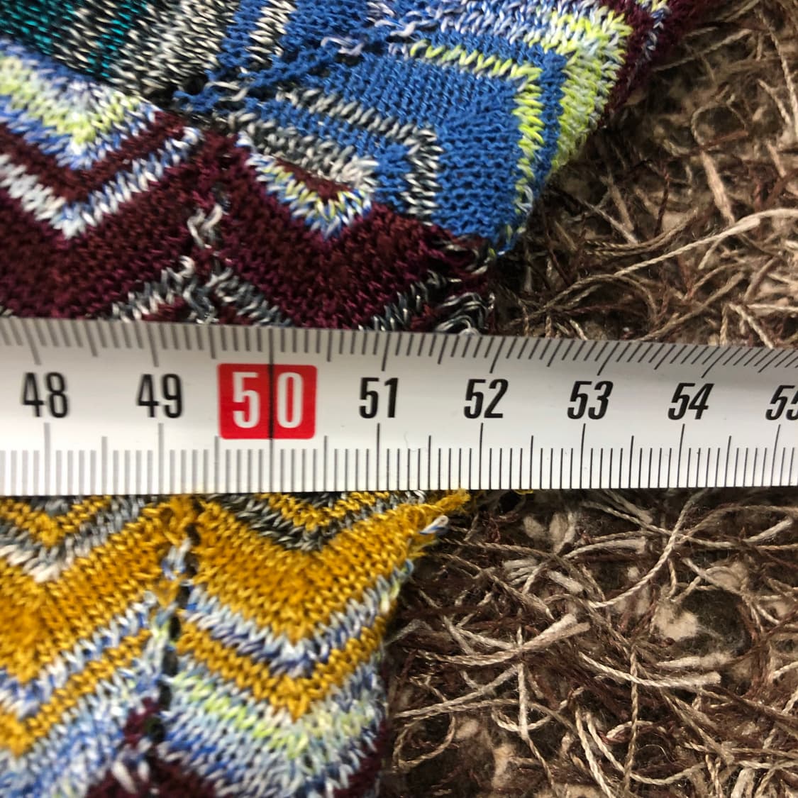 95 Marble 멀티컬러 패턴 니트 PK 카라 반팔 티셔츠 44 상품이미지4