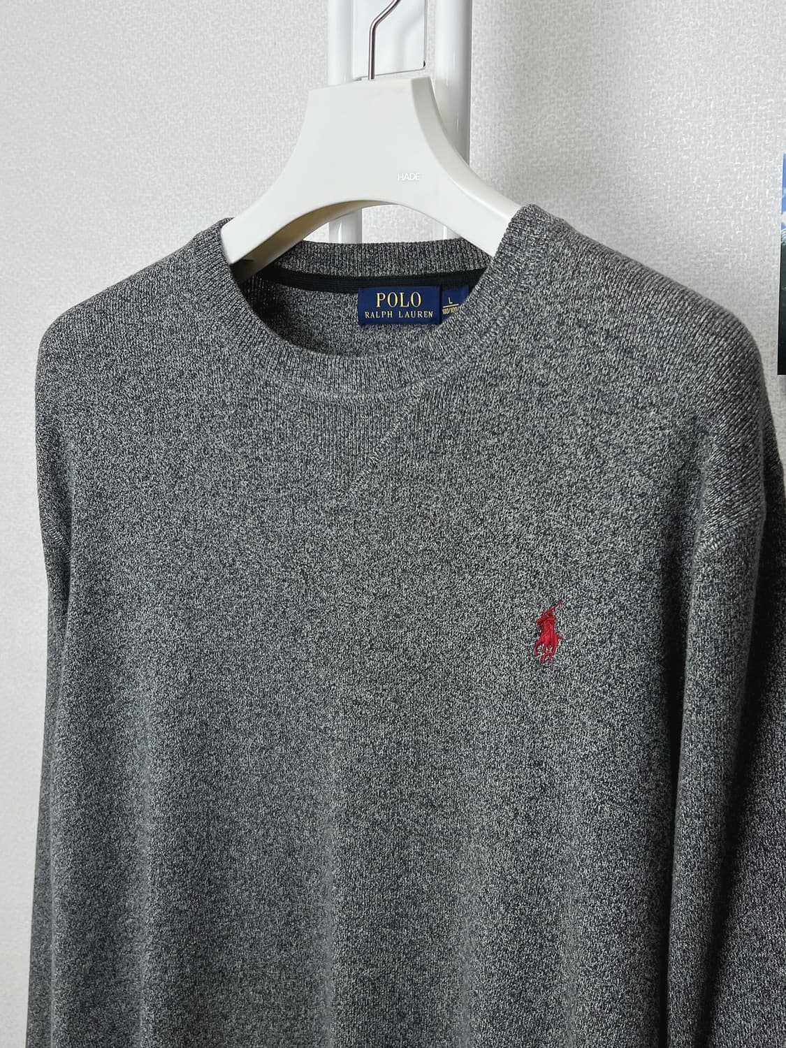 폴로 남성 코튼 니트 L  상품이미지2