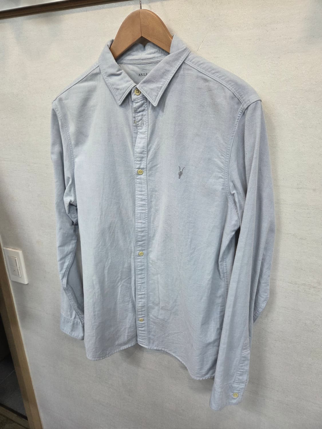 올세인츠 연청 데님 셔츠긴팔 M 상품이미지7