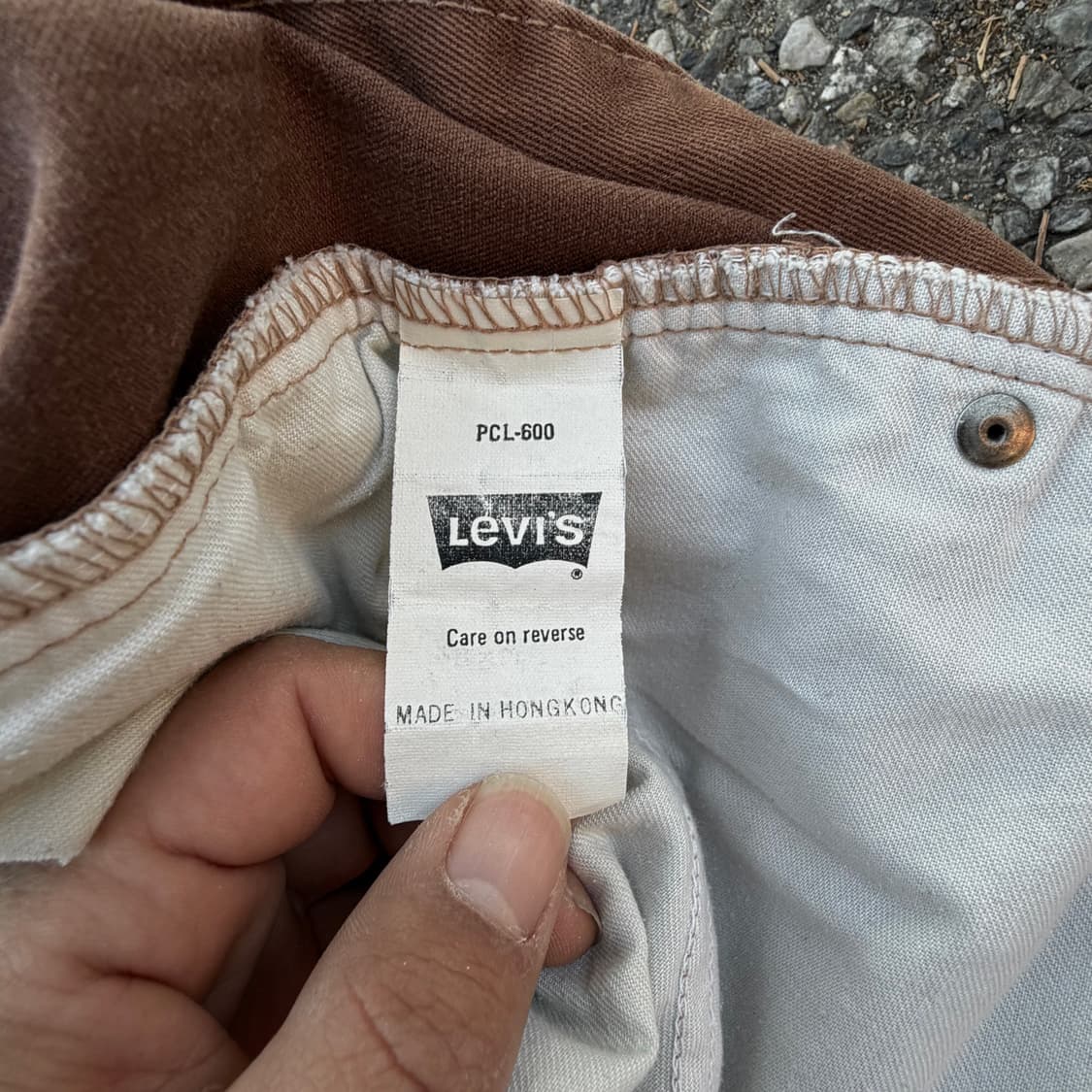 90s 리바이스 브라운 스트레이트 진 (28) 상품이미지8