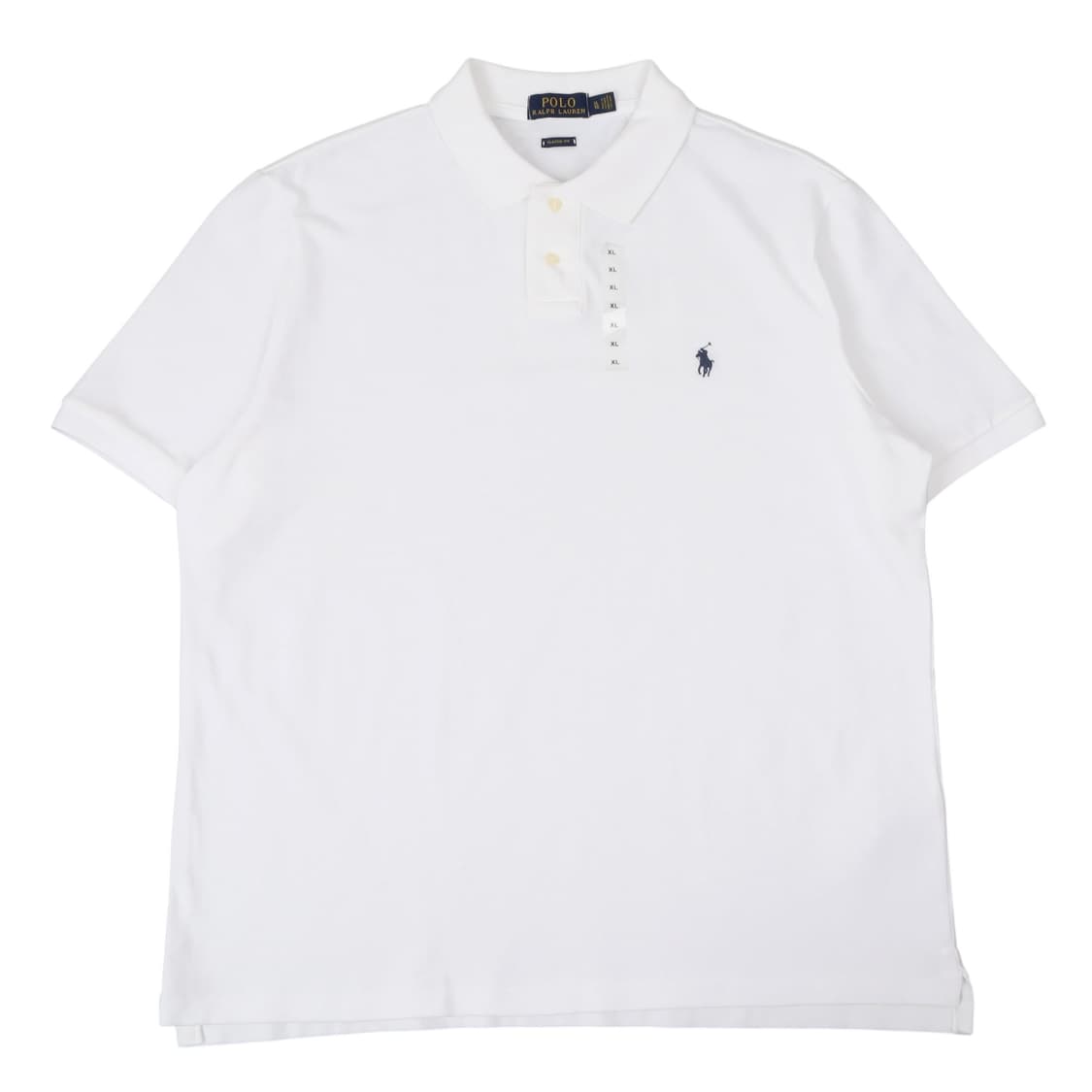 폴로 랄프로렌 화이트 클래식핏 반팔 카라티 상품이미지1