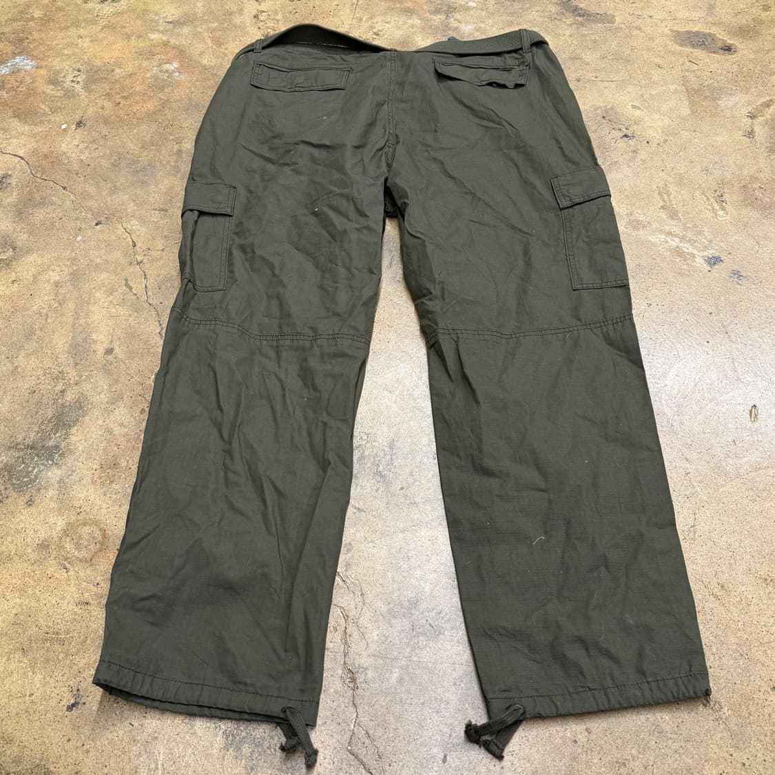 [정품] george 카키색 카고바지 벨트 세트 b17 상품이미지3