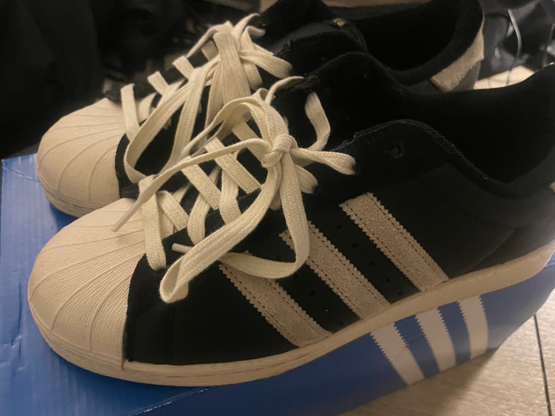 아디다스 슈퍼스타82 블랙/화이트 270 상품이미지4