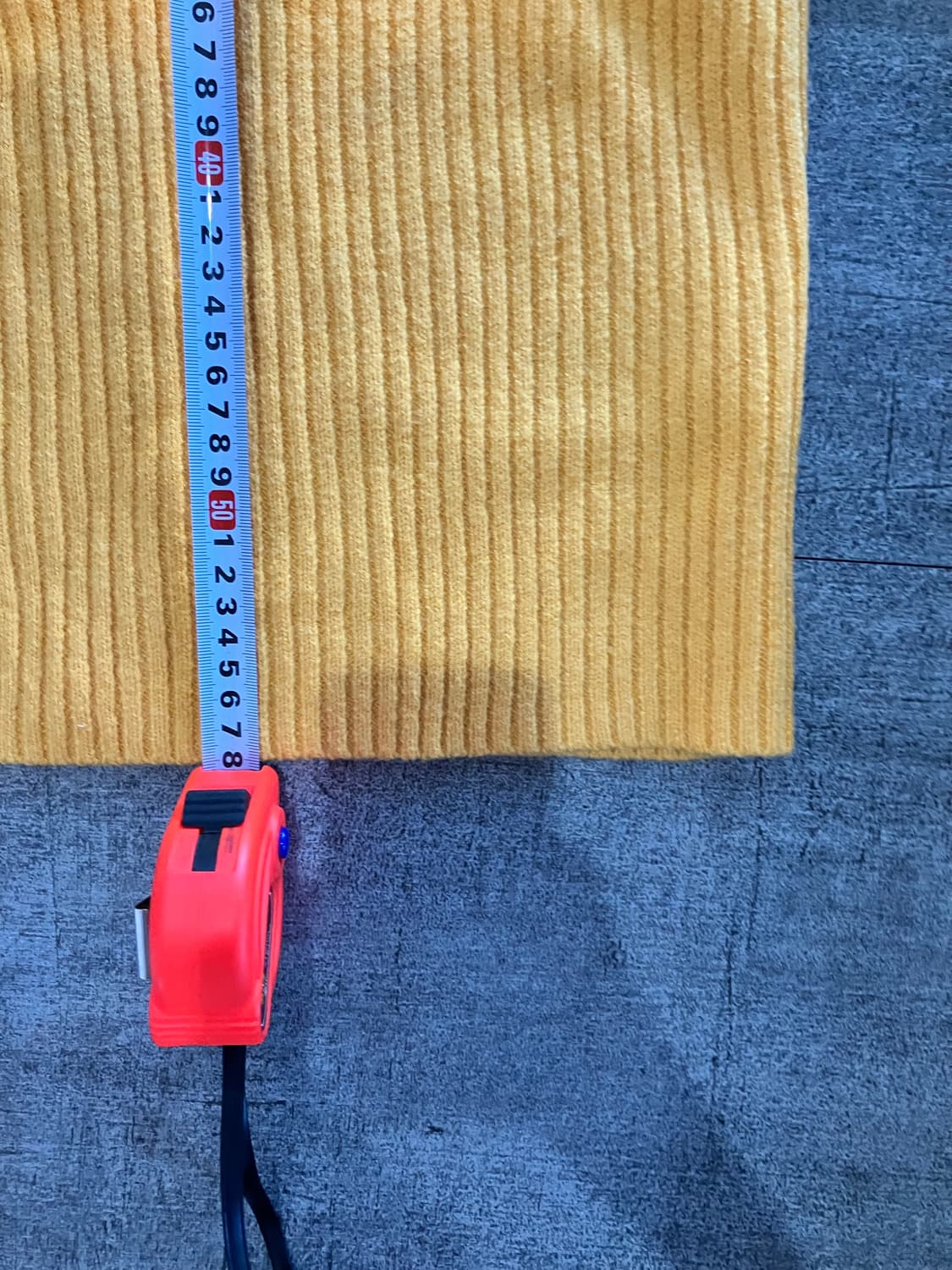 일본빈티지 Moussy 올드스쿨아메카지 니트스웨터 옐로우노랑 상품이미지3