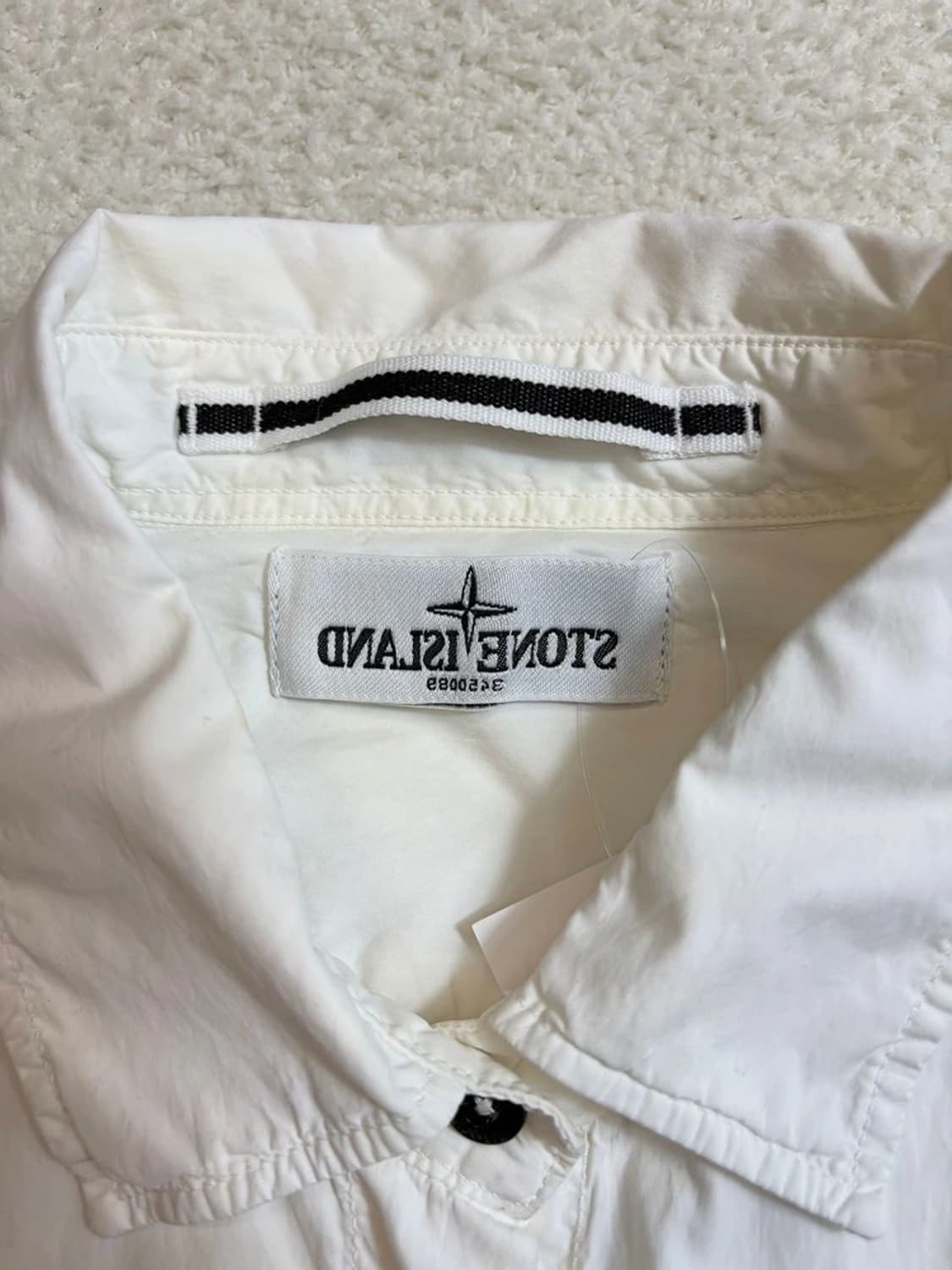 스톤아일랜드 00's 피그먼트다잉 화이트 셔츠 pn6169 상품이미지6