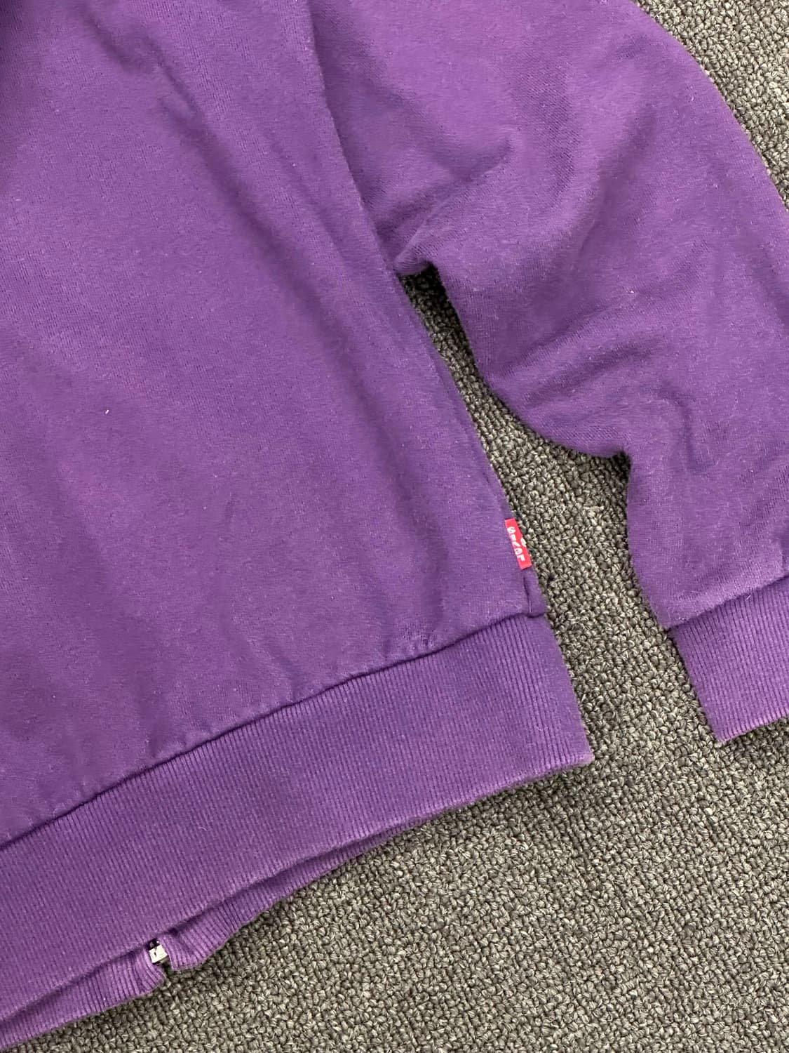 155)리바이스 빈티지 여성 크라운 큐빅 패치 퍼플 후드집업 상품이미지9