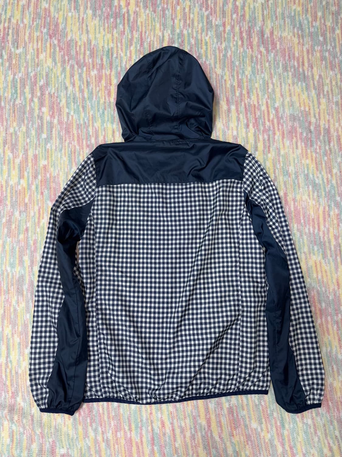 아디다스 네이비 체크 바람막이  상품이미지10