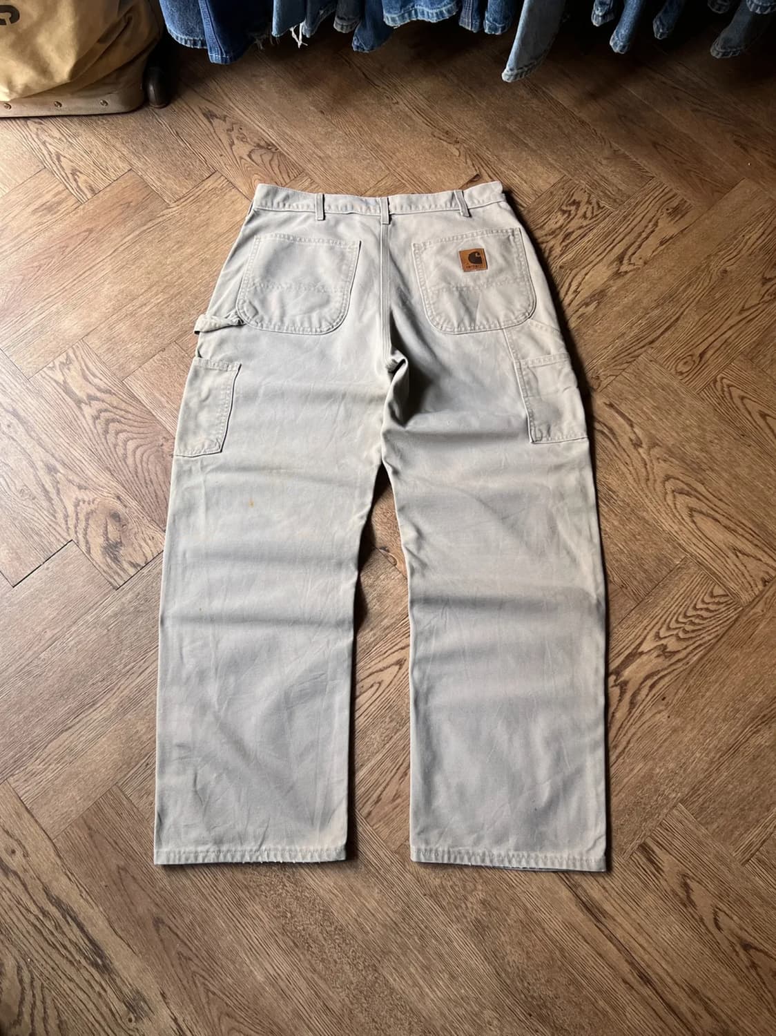 [32]칼하트 Made in USA 데저트 탄 싱글니 카펜터 워크 팬츠 상품이미지1