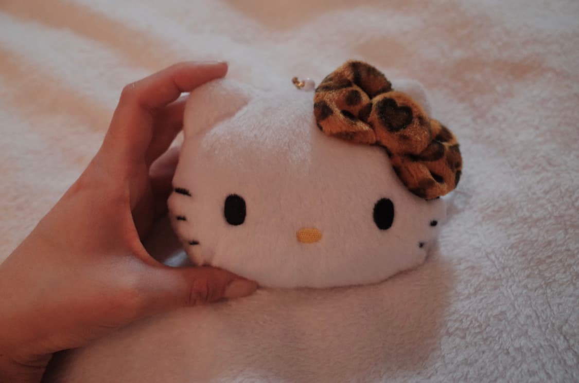 갸루템 헬로키티 릴체인 키링 상품이미지1