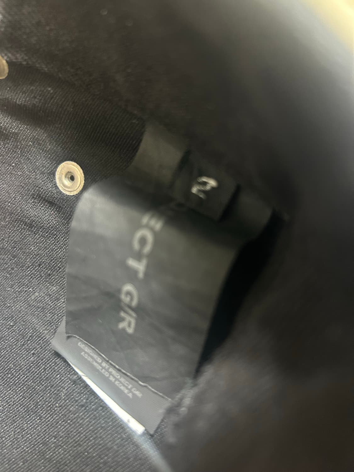 프로젝트지알 백워드 코티드 데님 2 상품이미지4