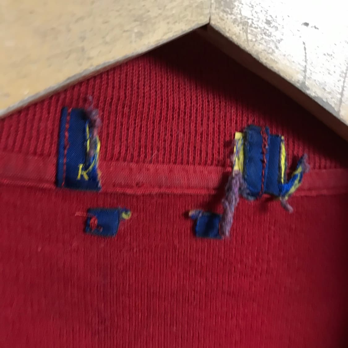 폴로 랄프로렌 정품 면코튼 반집업 상품이미지3