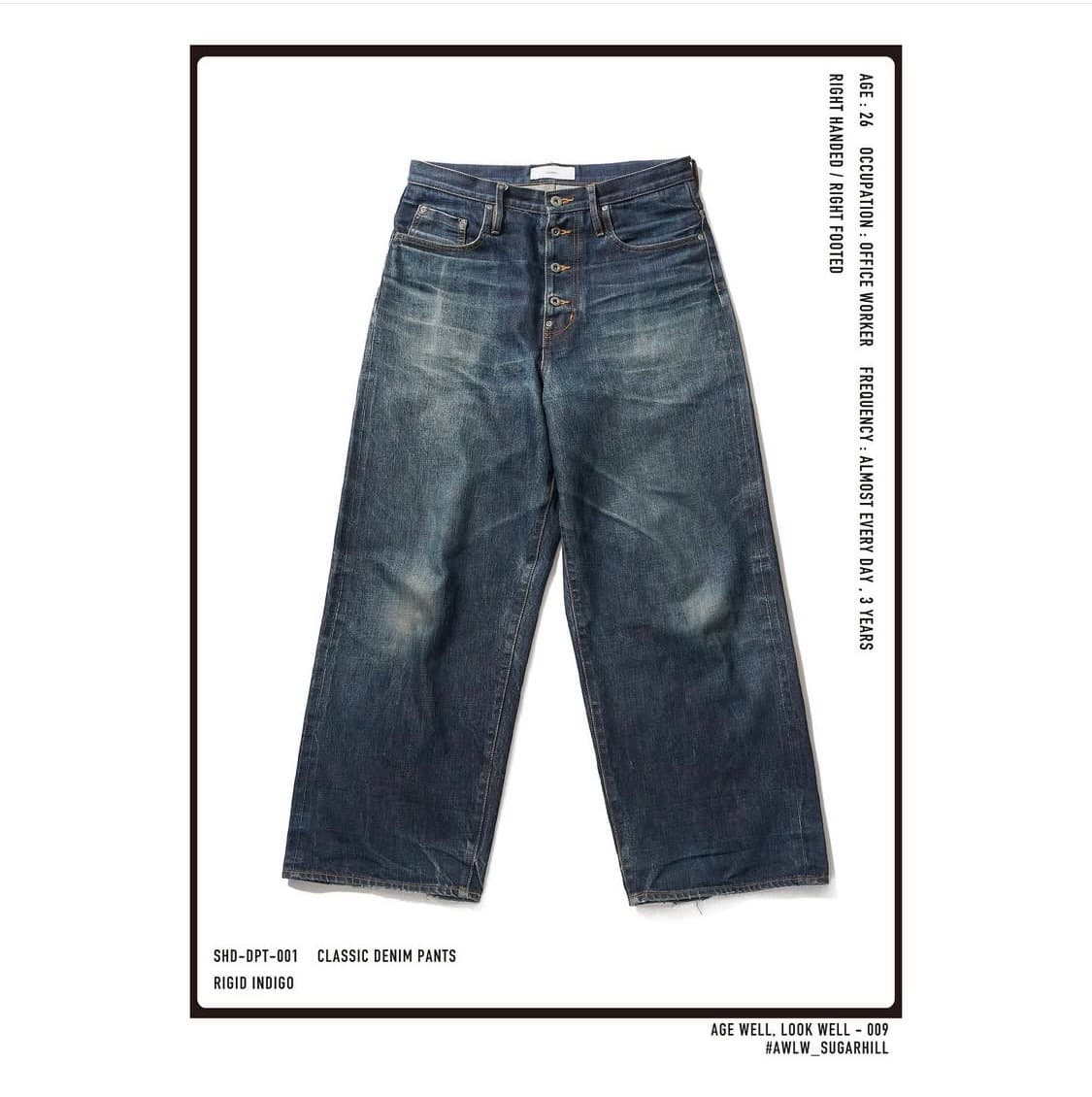 [32] 슈가힐 클래식 더블니 데님 상품이미지7