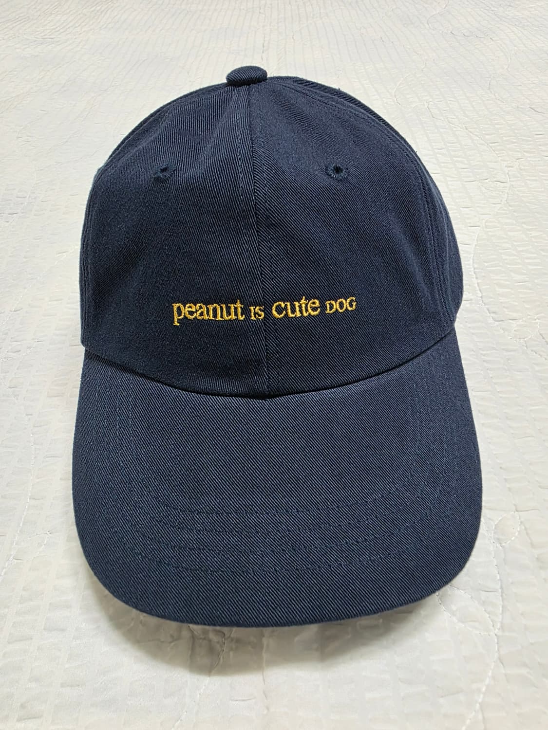 노운 미착용 새상품 흑배요리사 간귀 콜라보 모자 볼캡 네이비색 NOUN 상품이미지1