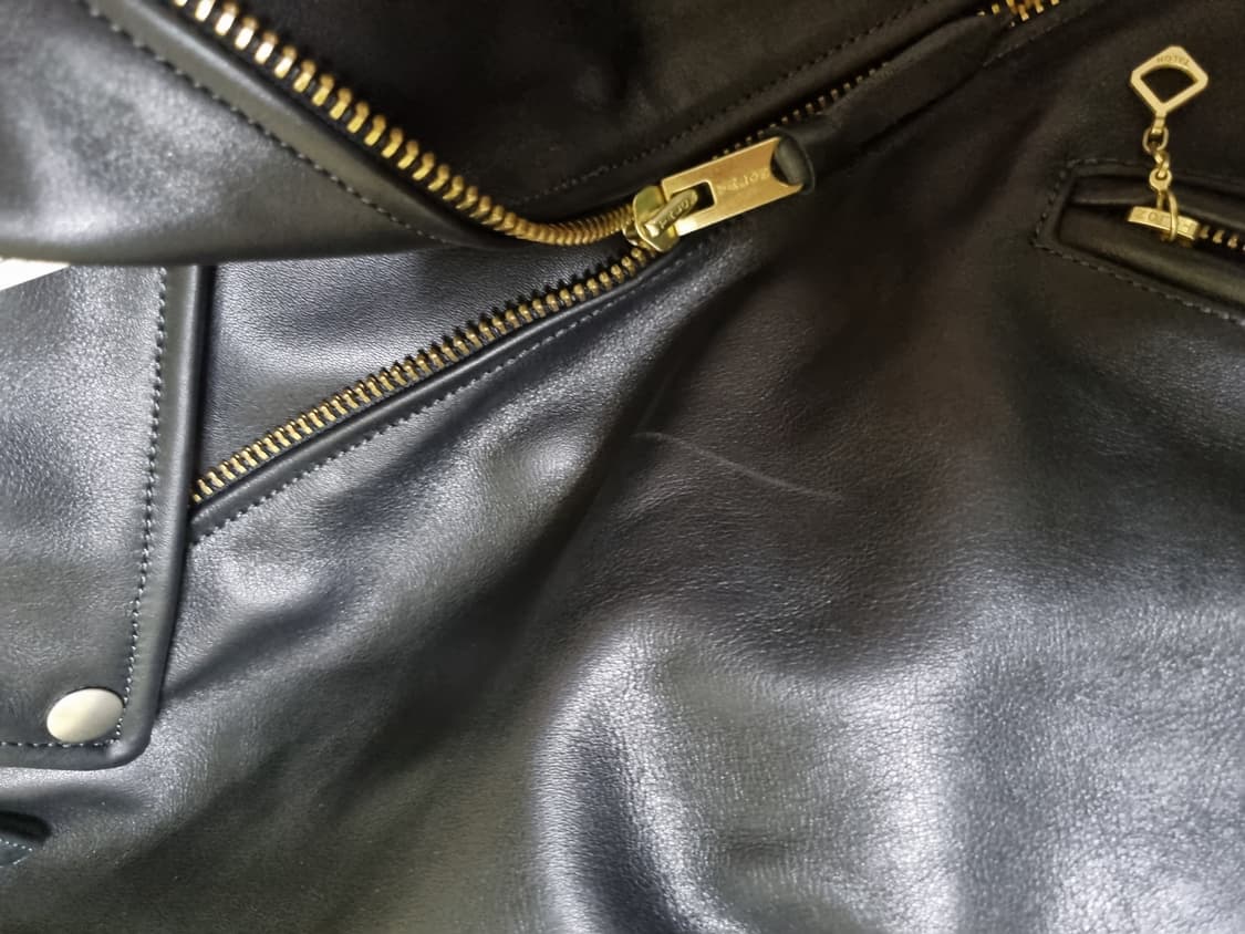 Veluokldly 부코 j24 소가죽 d포켓 더블라이더 자켓 2xl 상품이미지7