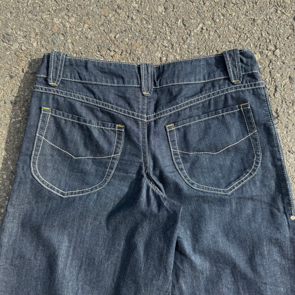 VTG JPN 데님 스커트 반바지 상품이미지5