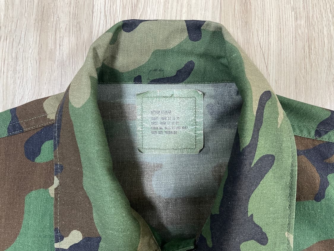 100) 80's 미군 해병대 톰캣 BDU 우드랜드(RRL&LVC&폴로) 상품이미지5