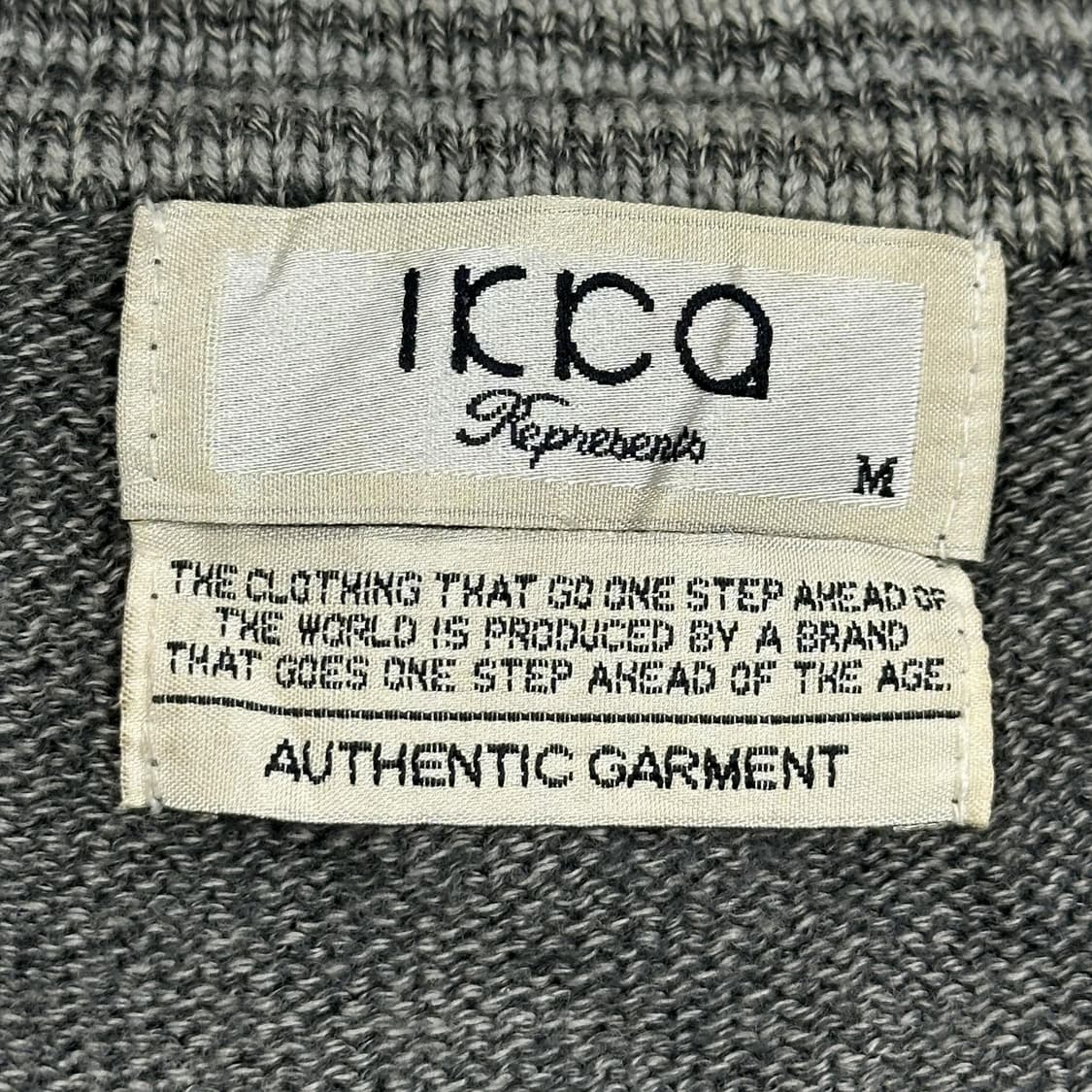 JPN 재팬빈티지 클래식 니트 가디건 그레이 M 상품이미지5