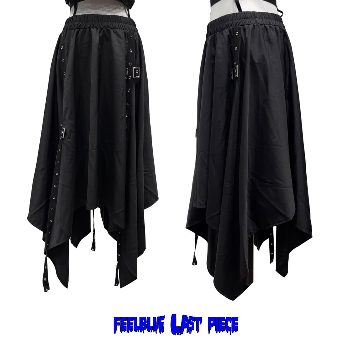 Asymmetrical Belted Midi Skirt 상품이미지5