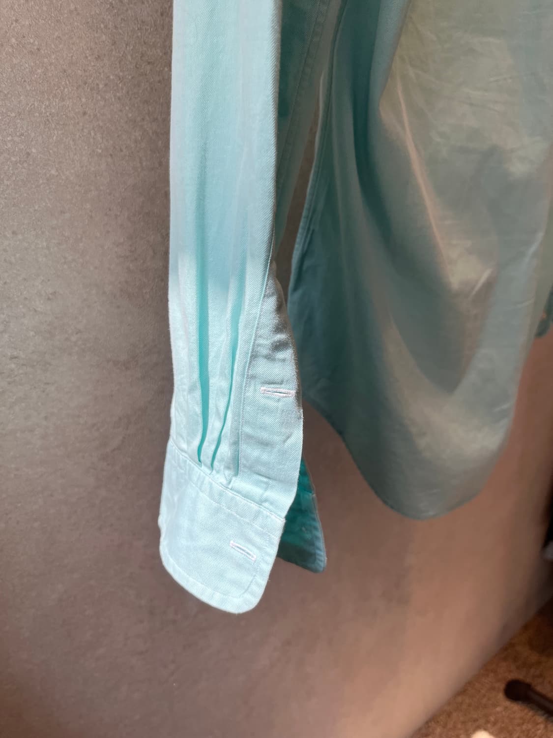 폴로 랄프 로렌 옥스퍼드 슬림핏 민트 셔츠  상품이미지6