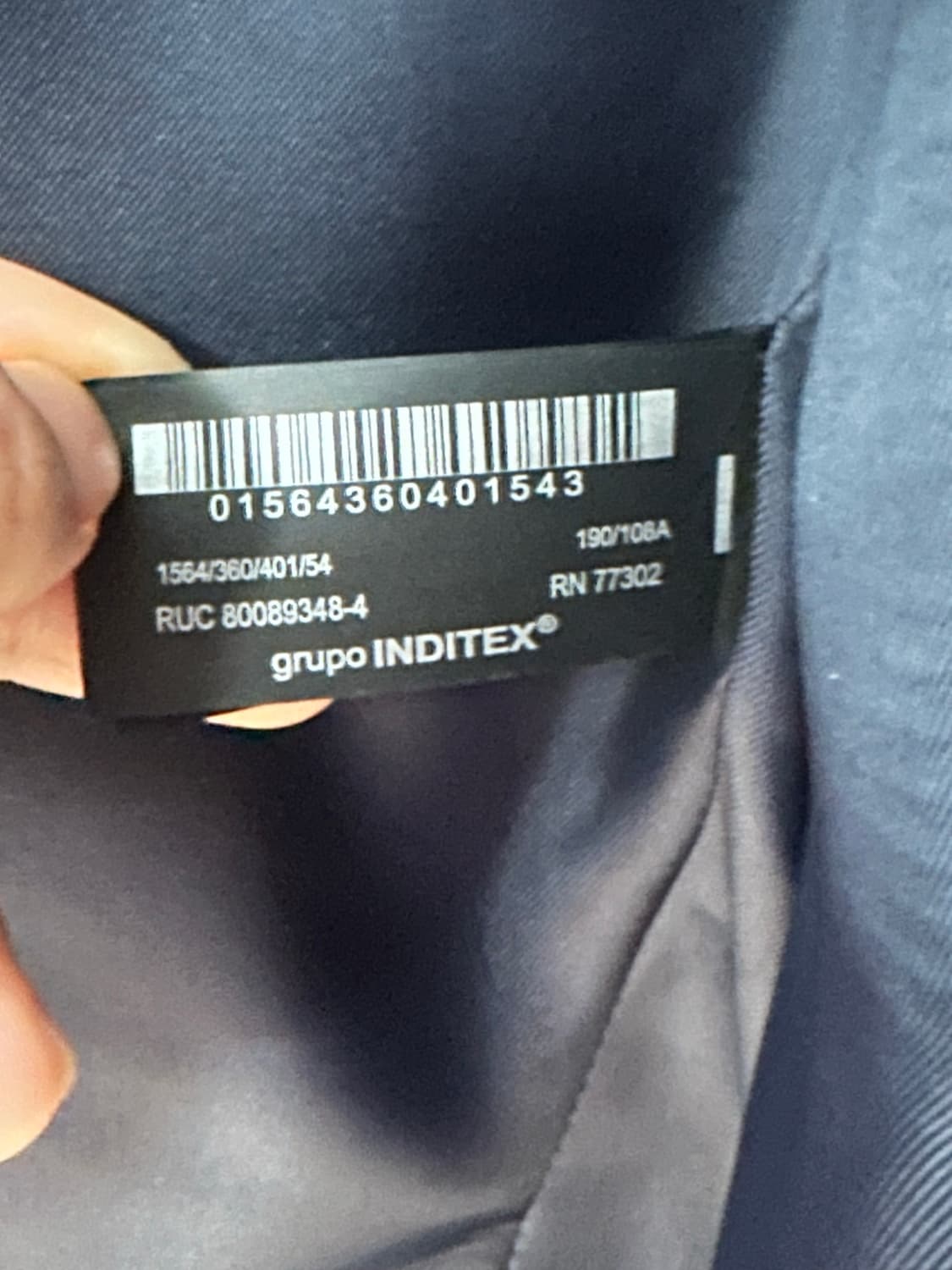 자라 ZARA 블랙 정장 울자켓 상품이미지4