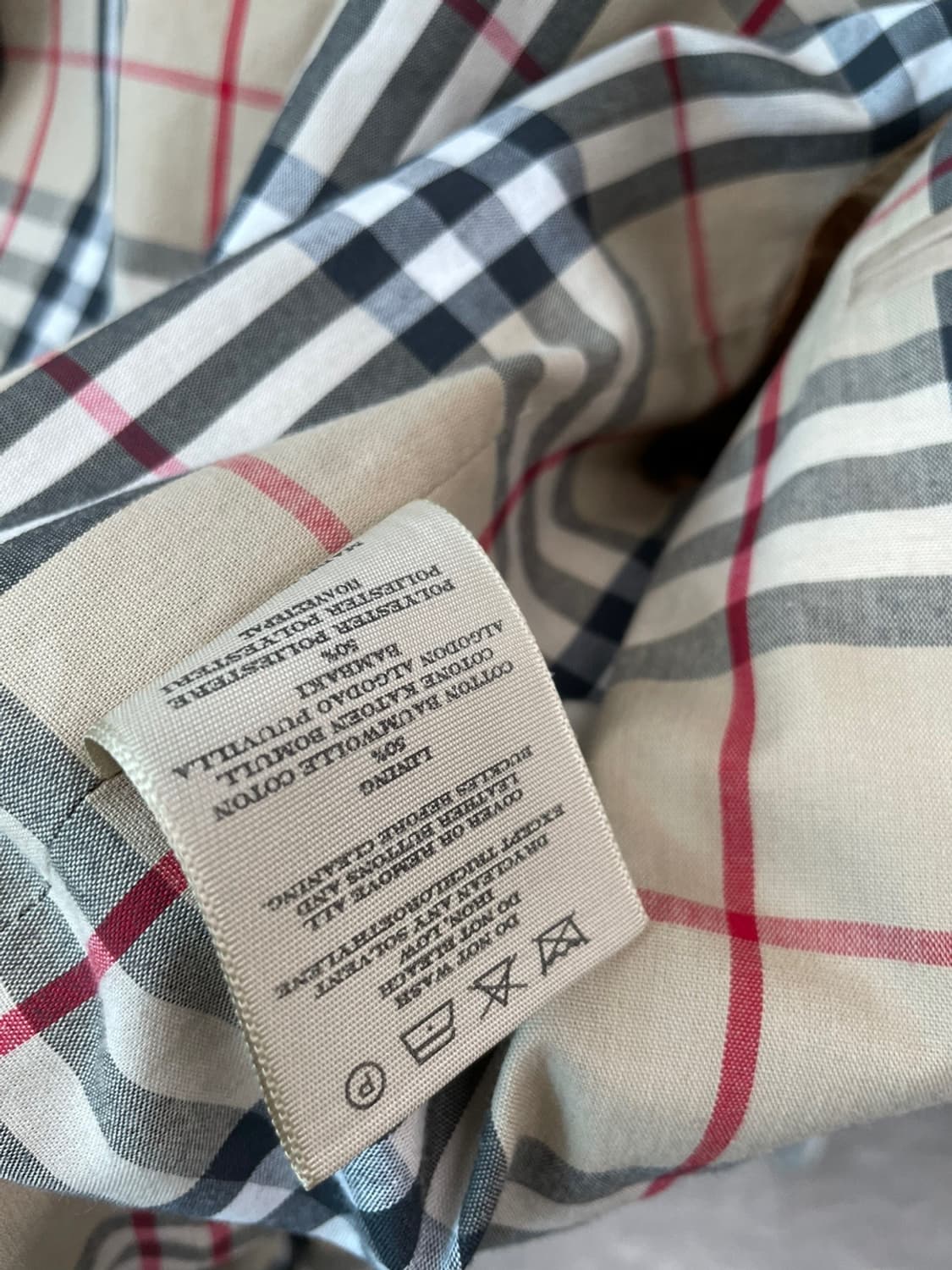 105) 버버리 런던 카라체크 맥코트 상품이미지9