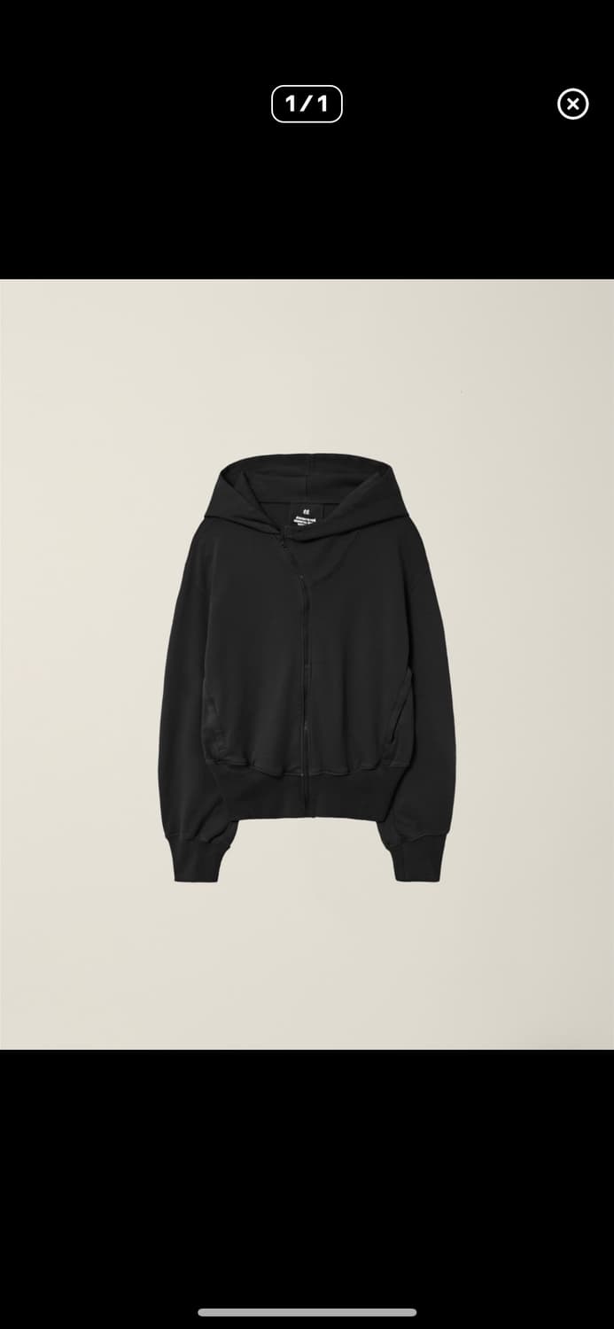 누마레 EE 후드집업 블랙 L size 상품이미지1