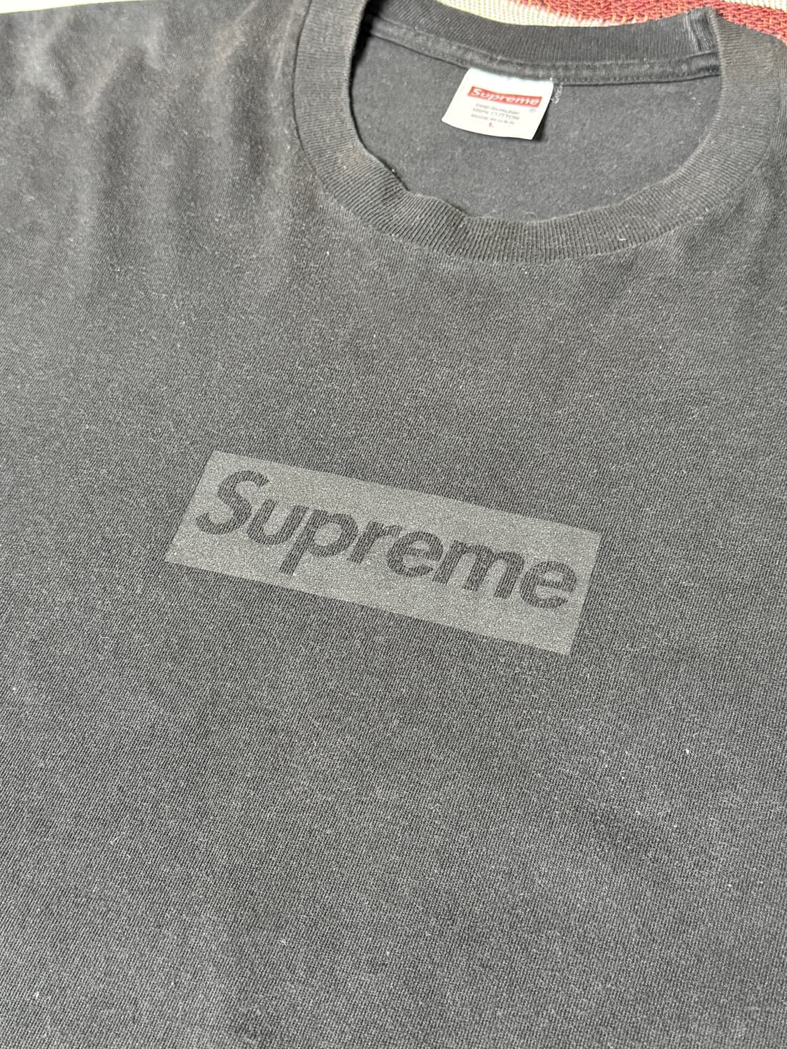 Supreme 톤온톤 박스 로고 티셔츠 상품이미지1