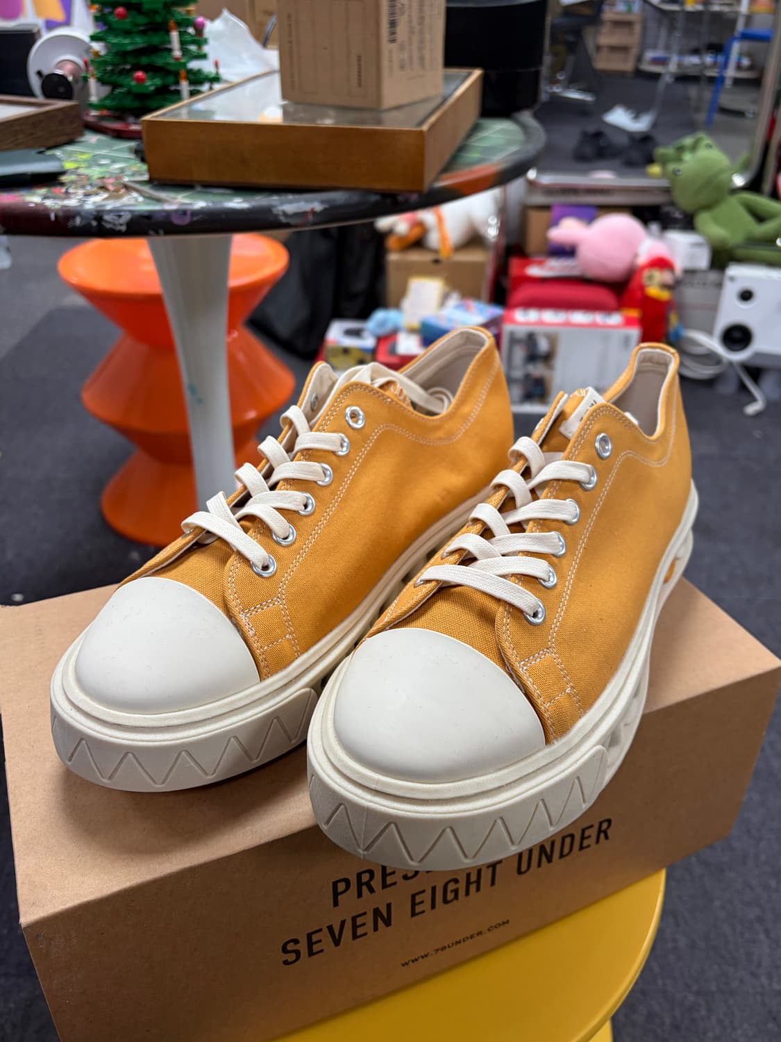 SEVEN EIGHT UNDER 플랫폼 241 머스타드 280 상품이미지1